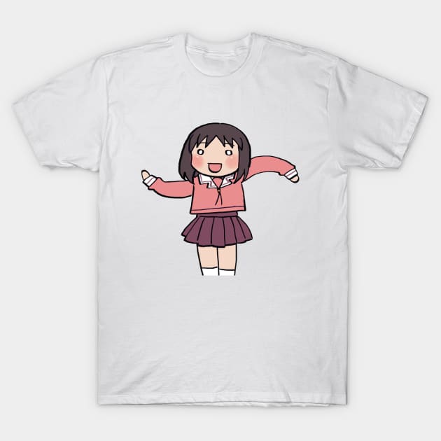 osaka doing the wavy hands / azumanga daioh T-Shirt by mudwizard